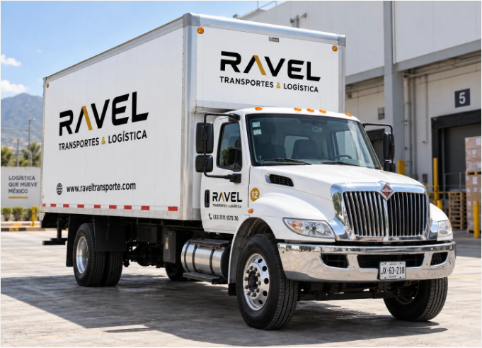 Unidad RAVEL de 5 toneladas con caja seca